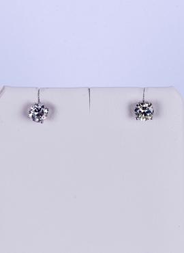Solitaire Diamond Earrings