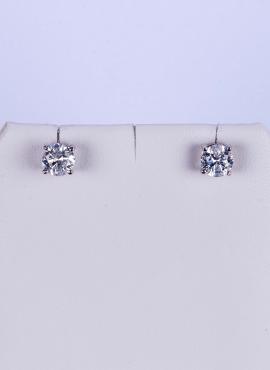 Solitaire Diamond Earrings